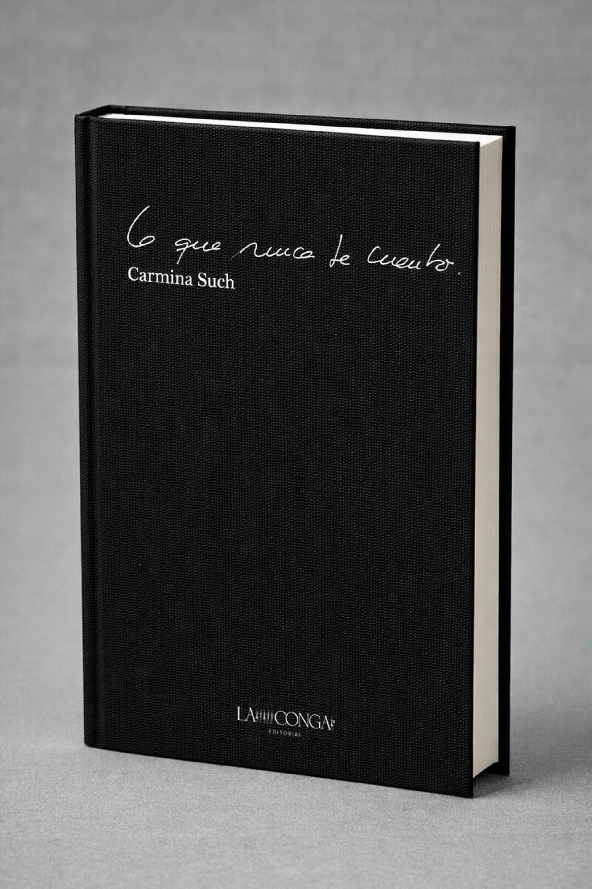 Pre-venta LO QUE NUNCA TE CUENTO, Carmina Such. - 1